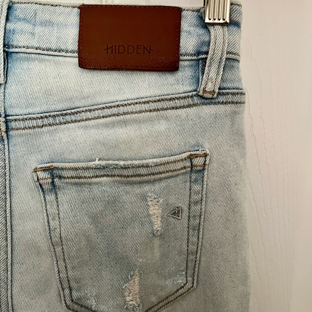 Hidden Light Wash Denim